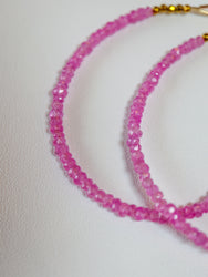 Pink Sapphire -ブレスレット-