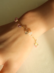 Pink Amethyst / Blue Moonstone / Aquamarine & more