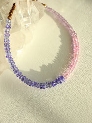 Tanzanite / Pink Sapphire / Pink Amethyst