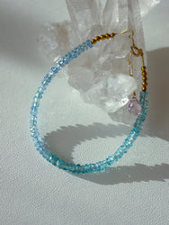 Blue Zircon / Aquamarine