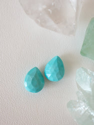 Turquoise charm -C-