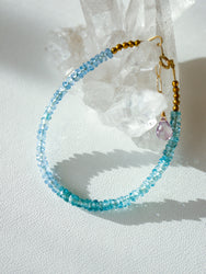 Blue Zircon / Aquamarine