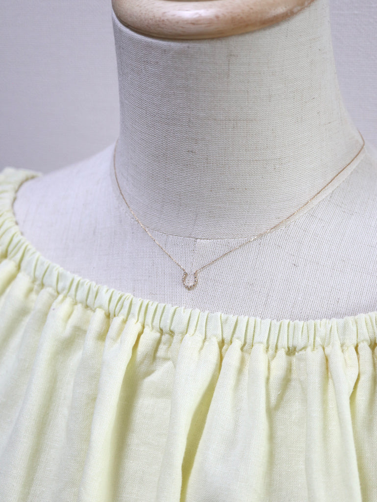 Lucky horse shoe necklace