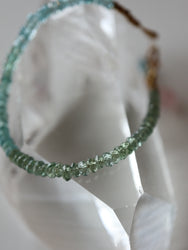 Green Sapphire/Blue Zircon/Blue Tourmaline