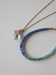 Blue Sapphire/Blue Tourmaline/Blue Zircon