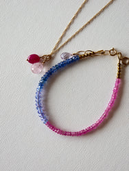 Pink Sapphire/Blue Sapphire/Tanzanite