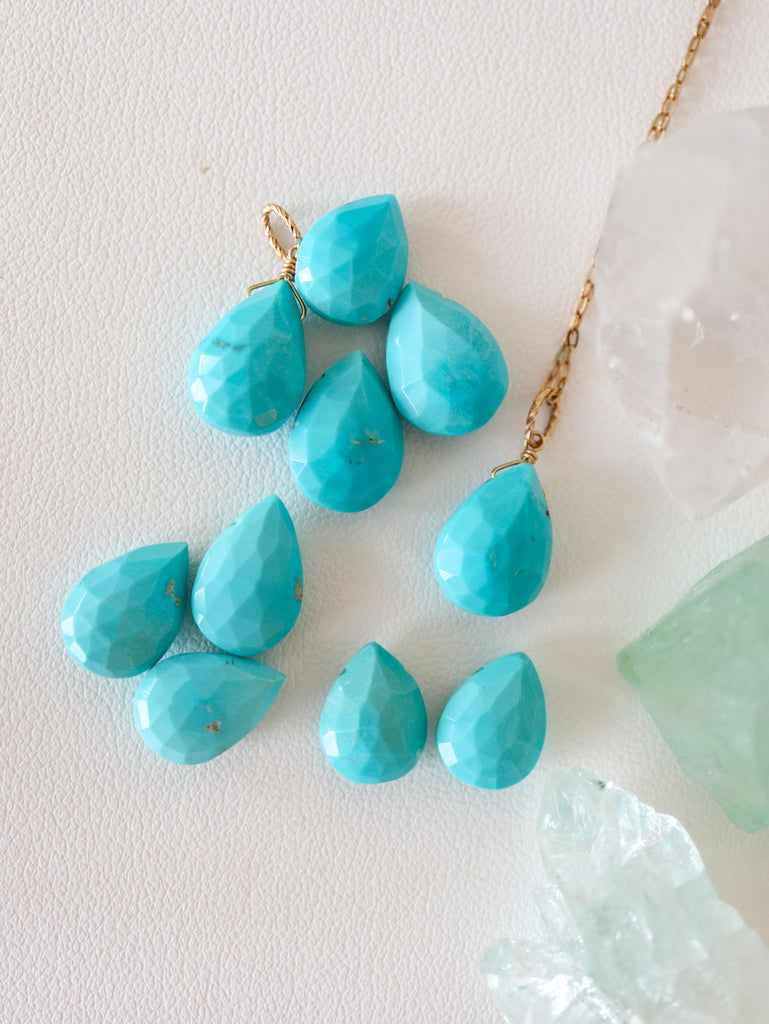 Turquoise charm -A-