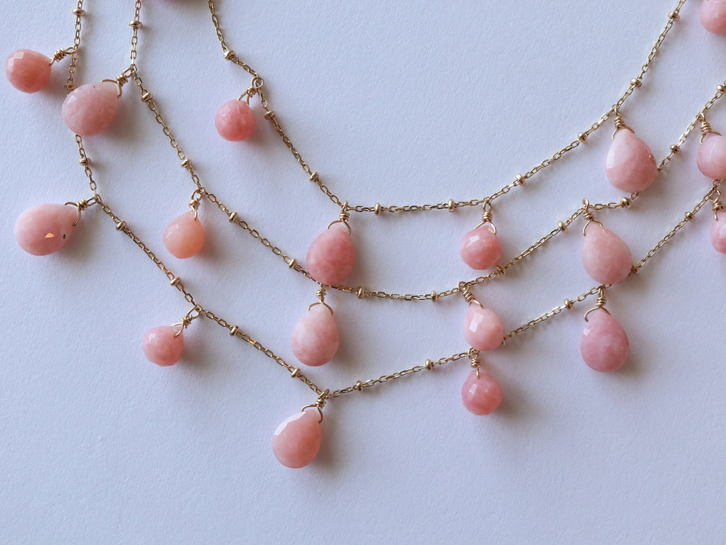 【残り一点】Pink Opal ブレスレット