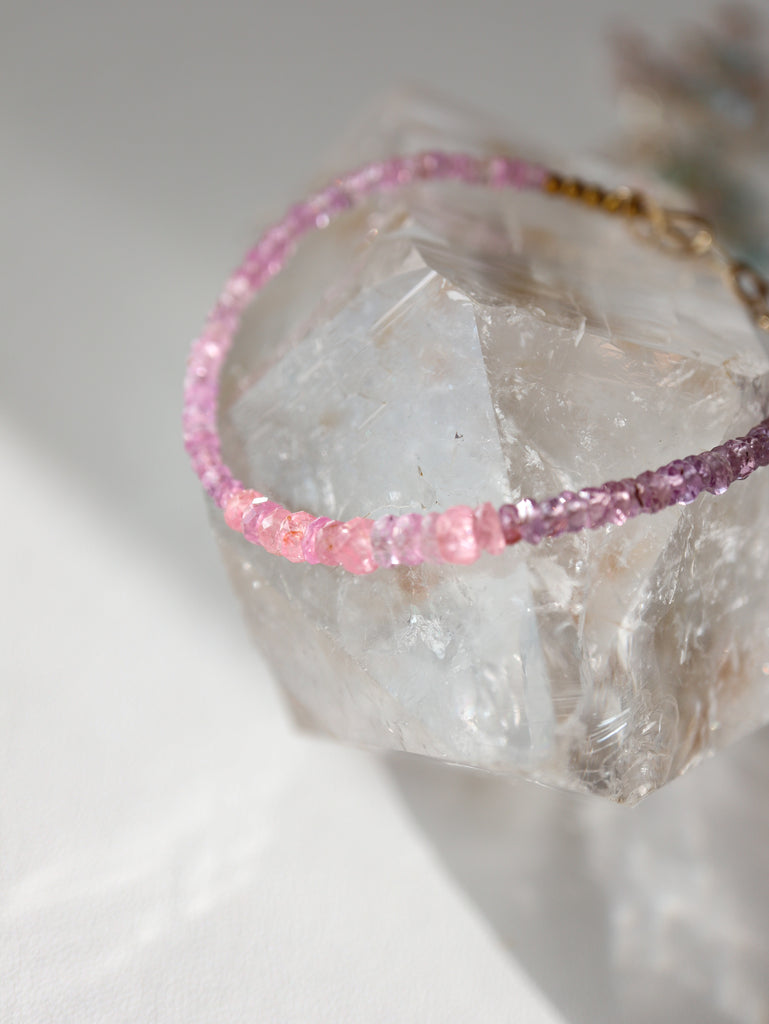 Pink & Purple Sapphire / Pink Spinel