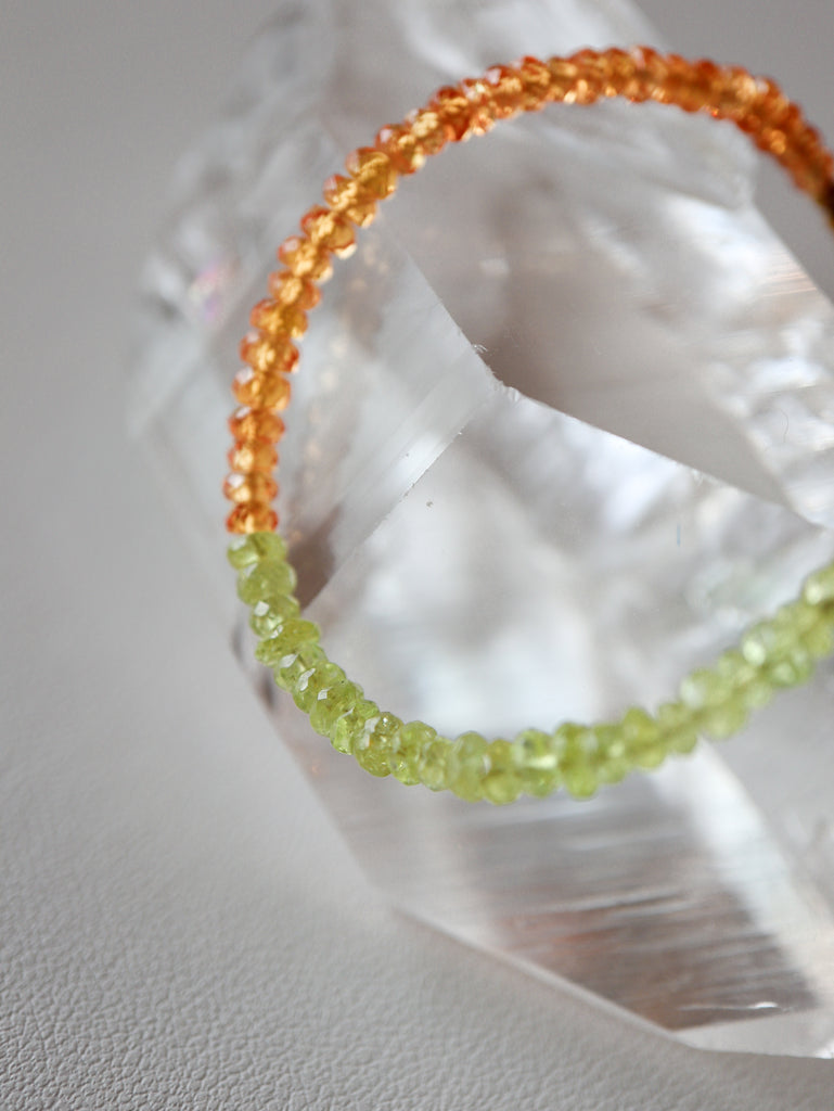 Orange Garnet/Chrysoberyl