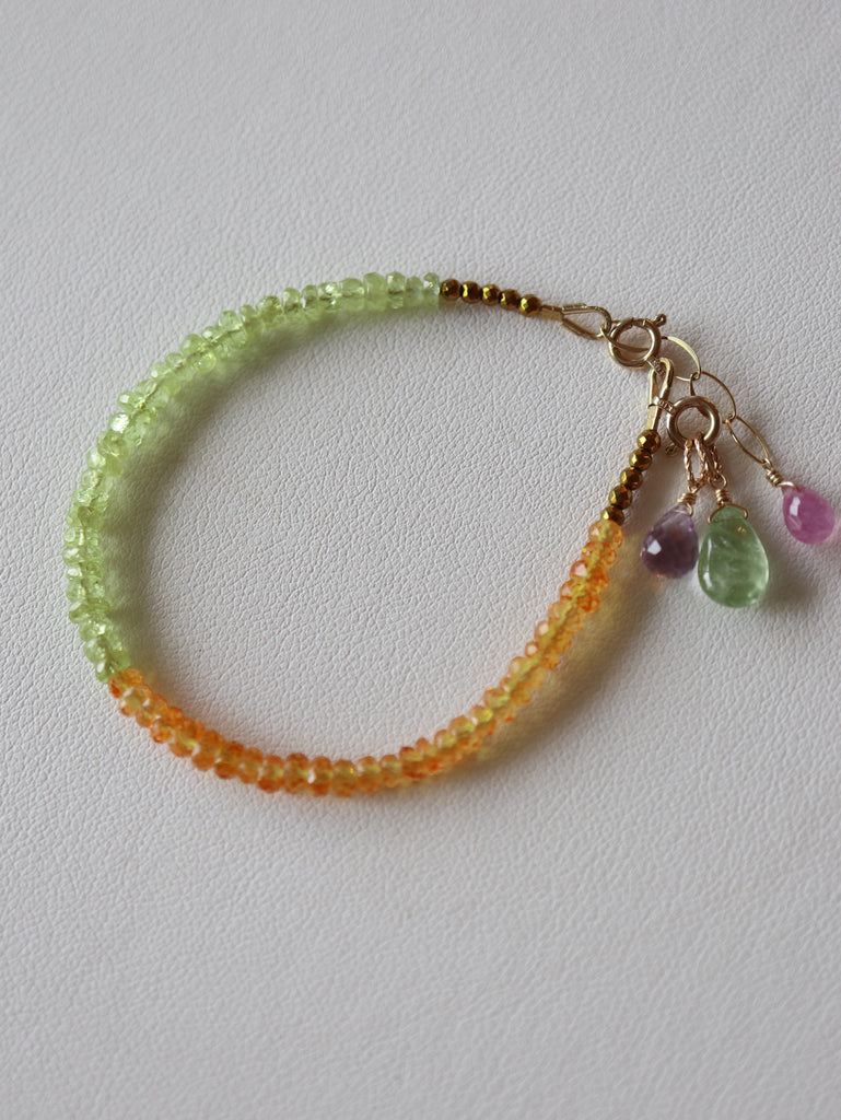 Orange Garnet/Chrysoberyl