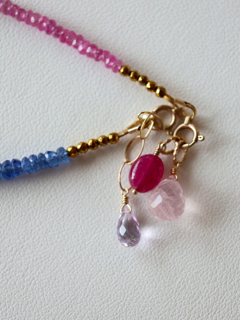Pink Sapphire/Blue Sapphire/Tanzanite