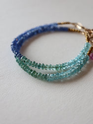 Blue Sapphire/Blue Tourmaline/Blue Zircon