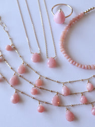 【残り一点】Pink Opal ブレスレット