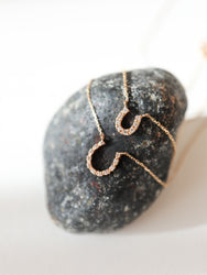 Lucky horse shoe necklace