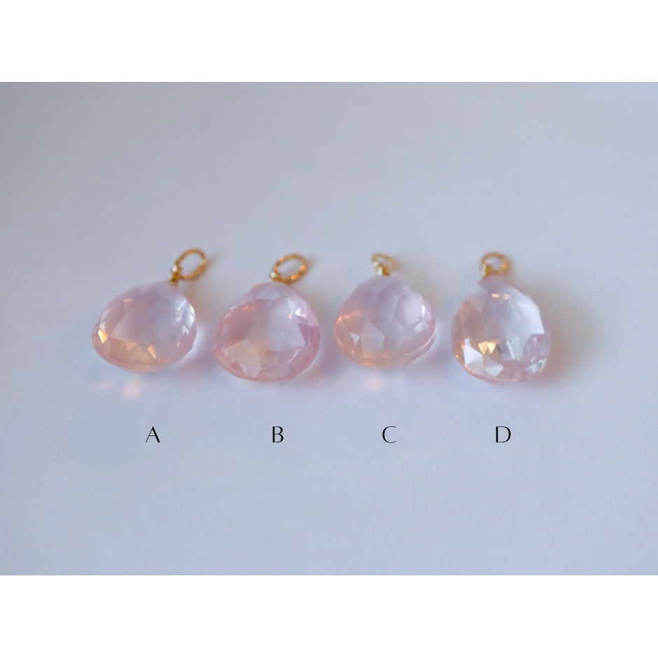 Rose quartz チャーム