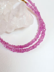 Pink Sapphire -ブレスレット-