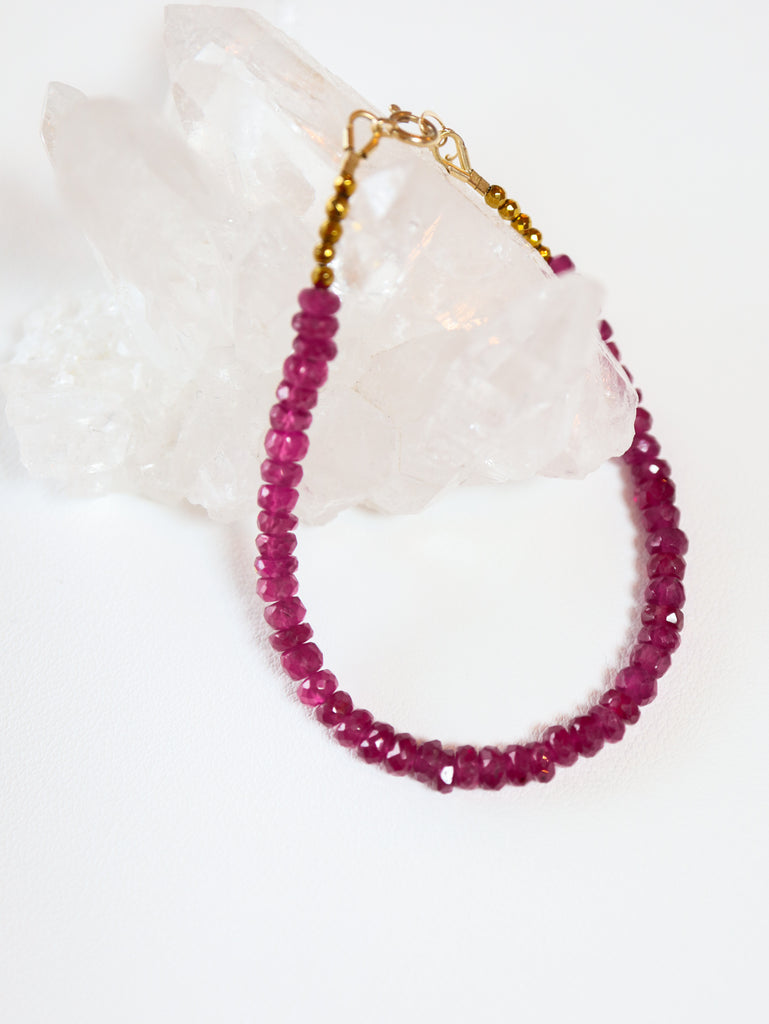 Ruby -ブレスレット-