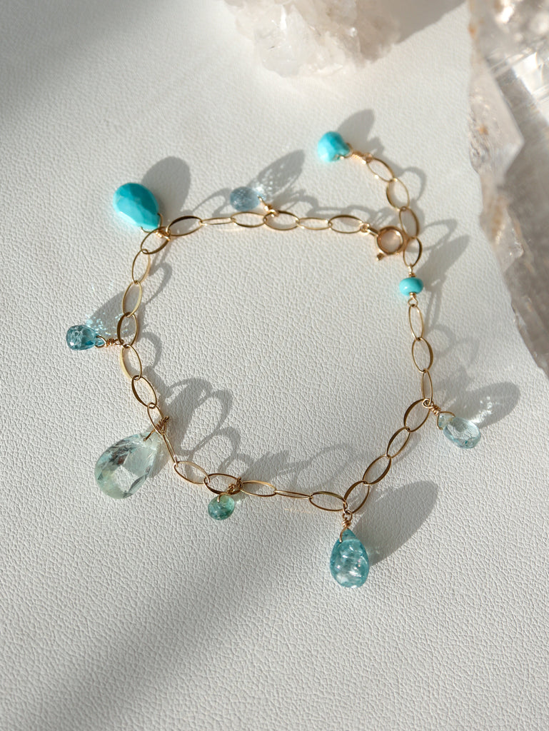 Aquamarine / Blue Zircon / Turquoise / Blue Tourmaline