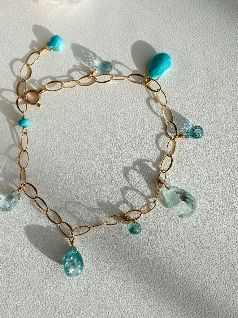 Aquamarine / Blue Zircon / Turquoise / Blue Tourmaline