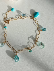 Aquamarine / Blue Zircon / Turquoise / Blue Tourmaline
