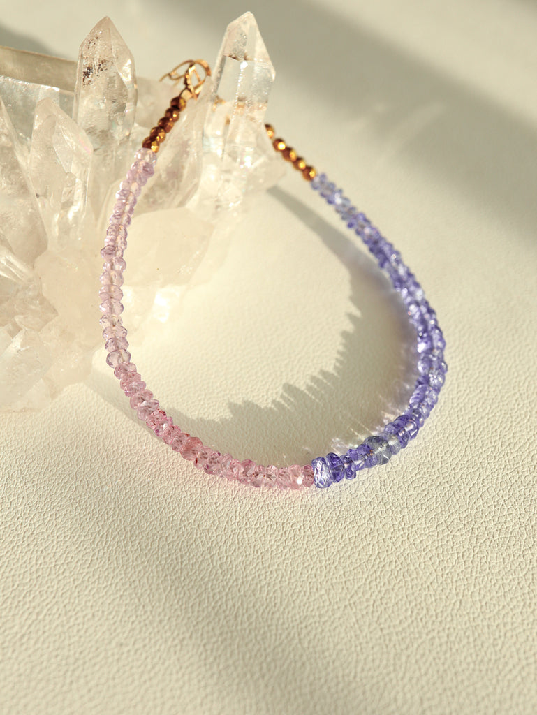 Tanzanite / Pink Sapphire / Pink Amethyst