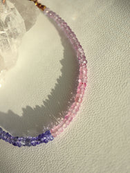 Tanzanite / Pink Sapphire / Pink Amethyst