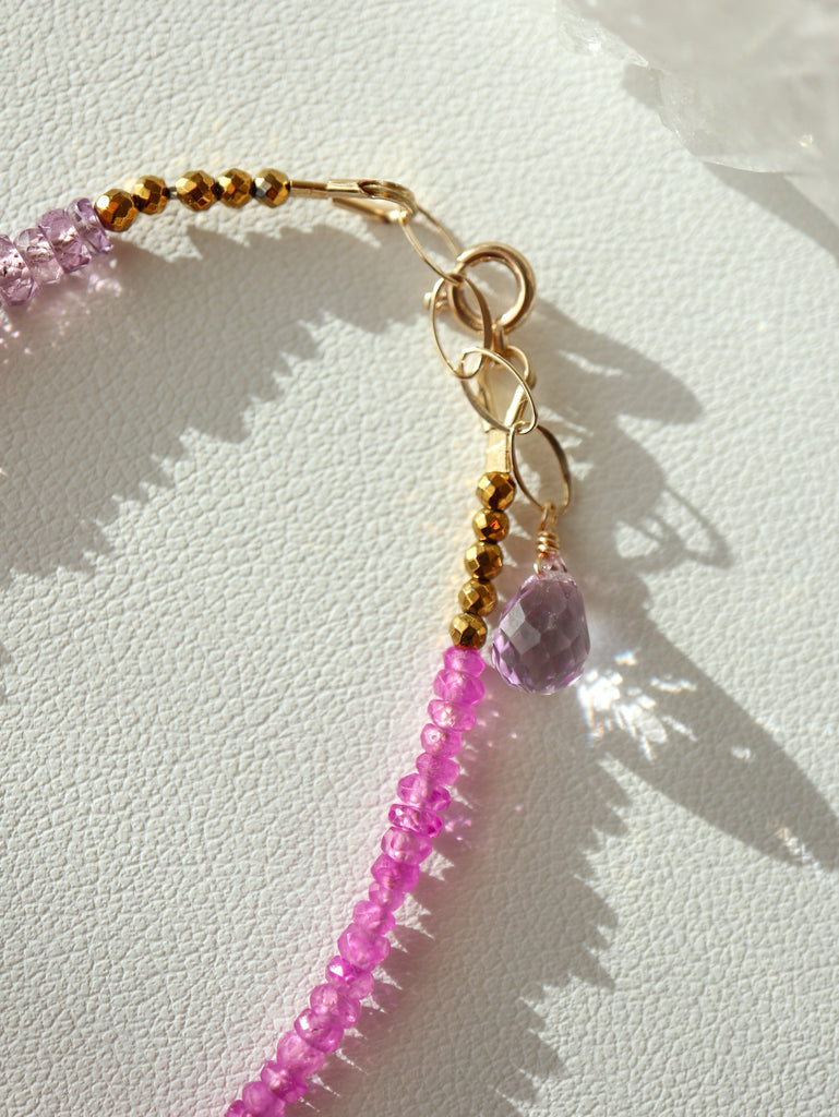 Pink Sapphire / Purple Sapphire