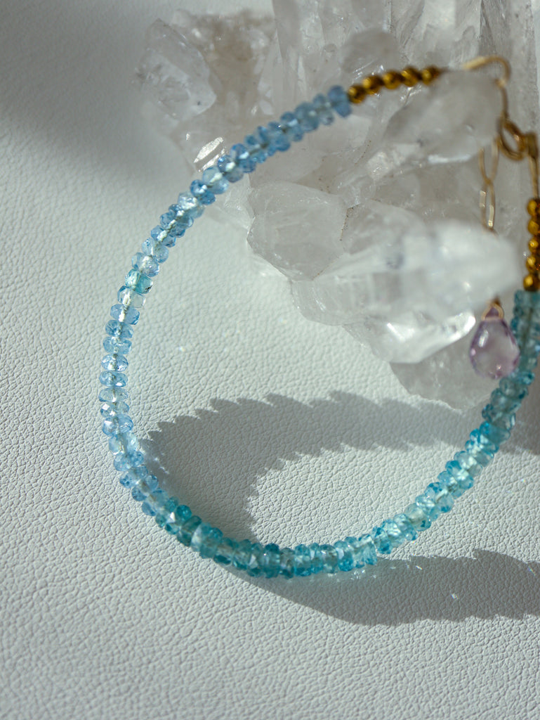 Blue Zircon / Aquamarine