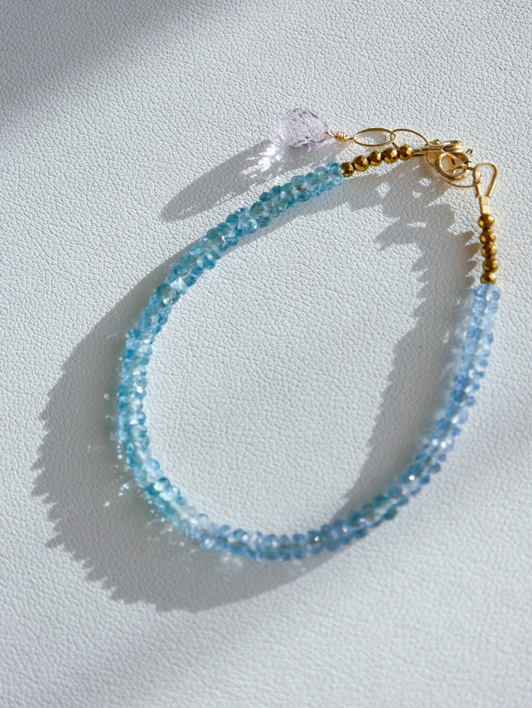 Blue Zircon / Aquamarine